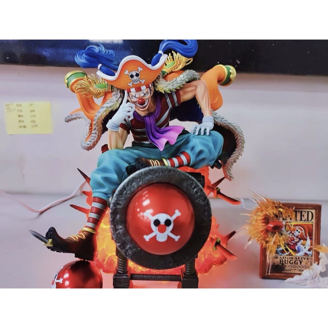 ワンピース フィギュア バギー ガレージキット GK完成品 EX版の ワンピース フィギュア バギー ガレージキット GK完成品 EX版の
