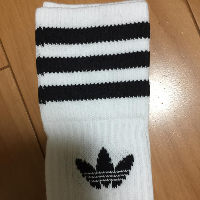 adidas(アディダス)のアディダス ソックス 白 26〜28㎝ メンズのレッグウェア(ソックス)の商品写真