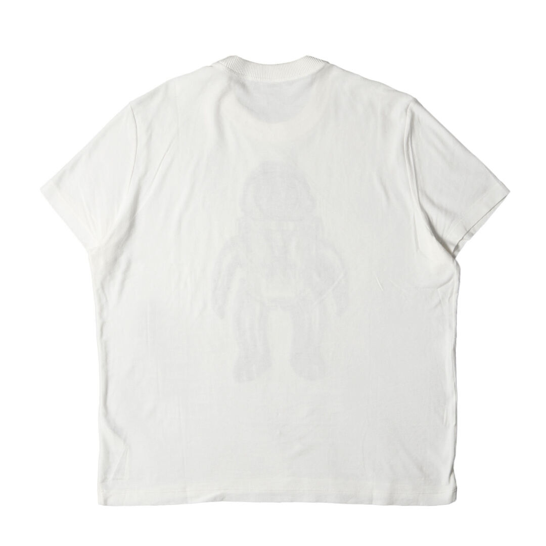 LOUIS VUITTON(ルイヴィトン)のLOUIS VUITTON ルイヴィトン Tシャツ サイズ:S 19SS ジャガード スペースマン コットン ニット クルーネック 半袖Tシャツ RM191M IXY HGY01W ニットソー ホワイト 白 イタリア製 トップス カットソー【メンズ】【中古】 メンズのトップス(Tシャツ/カットソー(半袖/袖なし))の商品写真