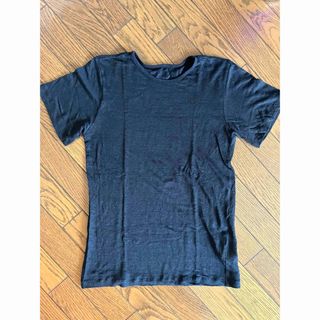 JOURNAL STANDARD - ジャーナルスタンダード　半袖Tシャツ　カットソー　黒　リネン100