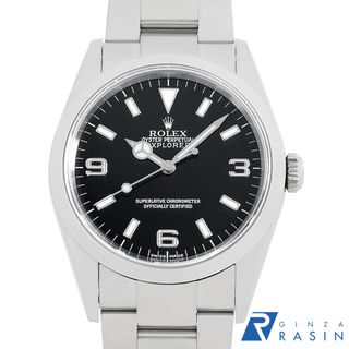 ロレックス(ROLEX)のロレックス エクスプローラーI 114270 ブラック Y番 メンズ 中古 腕時計(腕時計(アナログ))