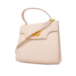 セリーヌ(celine)の【4ib1404-r】セリーヌ ツーウェイバッグ/レザー/ホワイト/ゴールド金具 【中古】 レディース(その他)