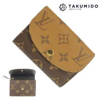 ルイヴィトン(LOUIS VUITTON)のルイヴィトン コンパクトウォレット ポルトモネ ロザリ M82333 未使用 モノグラム リバース レザー LOUIS VUITTON 【中古】 | サイフ コインケース 小銭入れ レディース ファッション LV さいふ ブランド小物 プレゼント 美品 (財布)