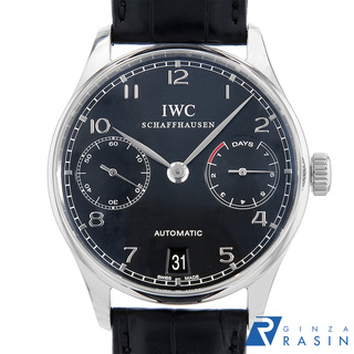 インターナショナルウォッチカンパニー(IWC)のIWC ポルトギーゼ オートマティック 7DAYS IW500109 メンズ 中古 腕時計(腕時計(アナログ))