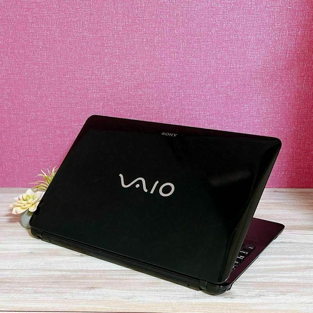 SONY(ソニー)のVAIO✨早い者勝ち✨すぐ使えるノートパソコン✨カメラ付✨初心者に✨大容量✨美品 スマホ/家電/カメラのPC/タブレット(ノートPC)の商品写真