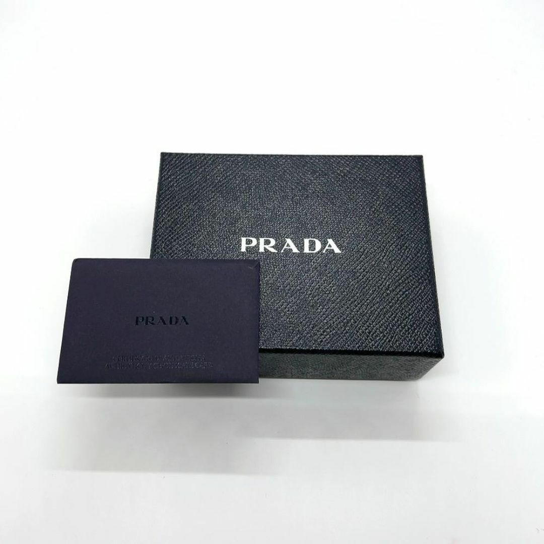 PRADA(プラダ)の◇プラダ◇1MH021/レザー/ヴィッテロムーブ/コンパクト/折り財布/ブランド レディースのファッション小物(財布)の商品写真