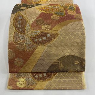 袋帯 美品 秀品 六通 正絹 【中古】(帯)