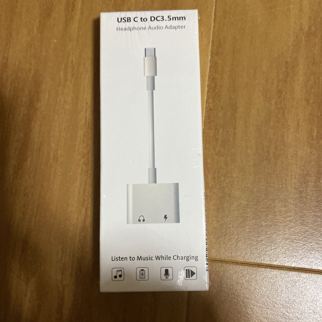 新品 USB TYPEC DC 3.5mm 変換 アダプタ ケーブル スマホ/家電/カメラのスマホアクセサリー(その他)の商品写真