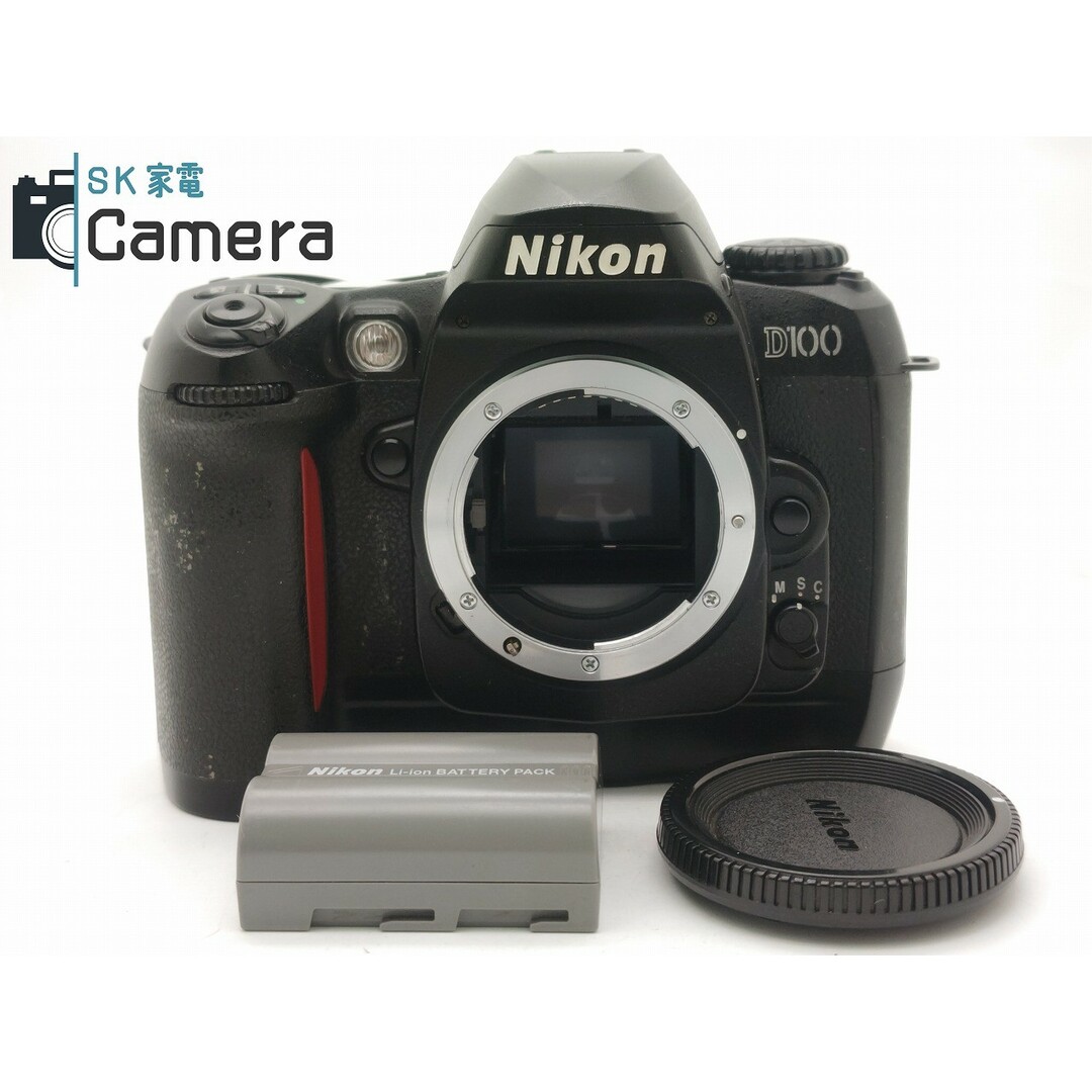 Nikon(ニコン)のNikon D100 電池付 ニコン スマホ/家電/カメラのカメラ(デジタル一眼)の商品写真