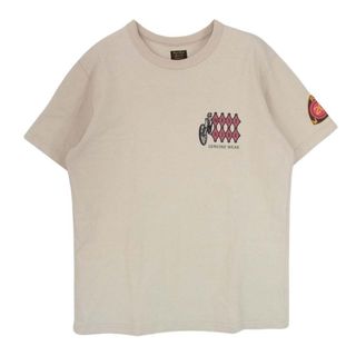 ウエストライド WEST RIDE バックプリント Ｔシャツ カットソー 半袖 ベージュ ベージュ系 38【中古】(シャツ)