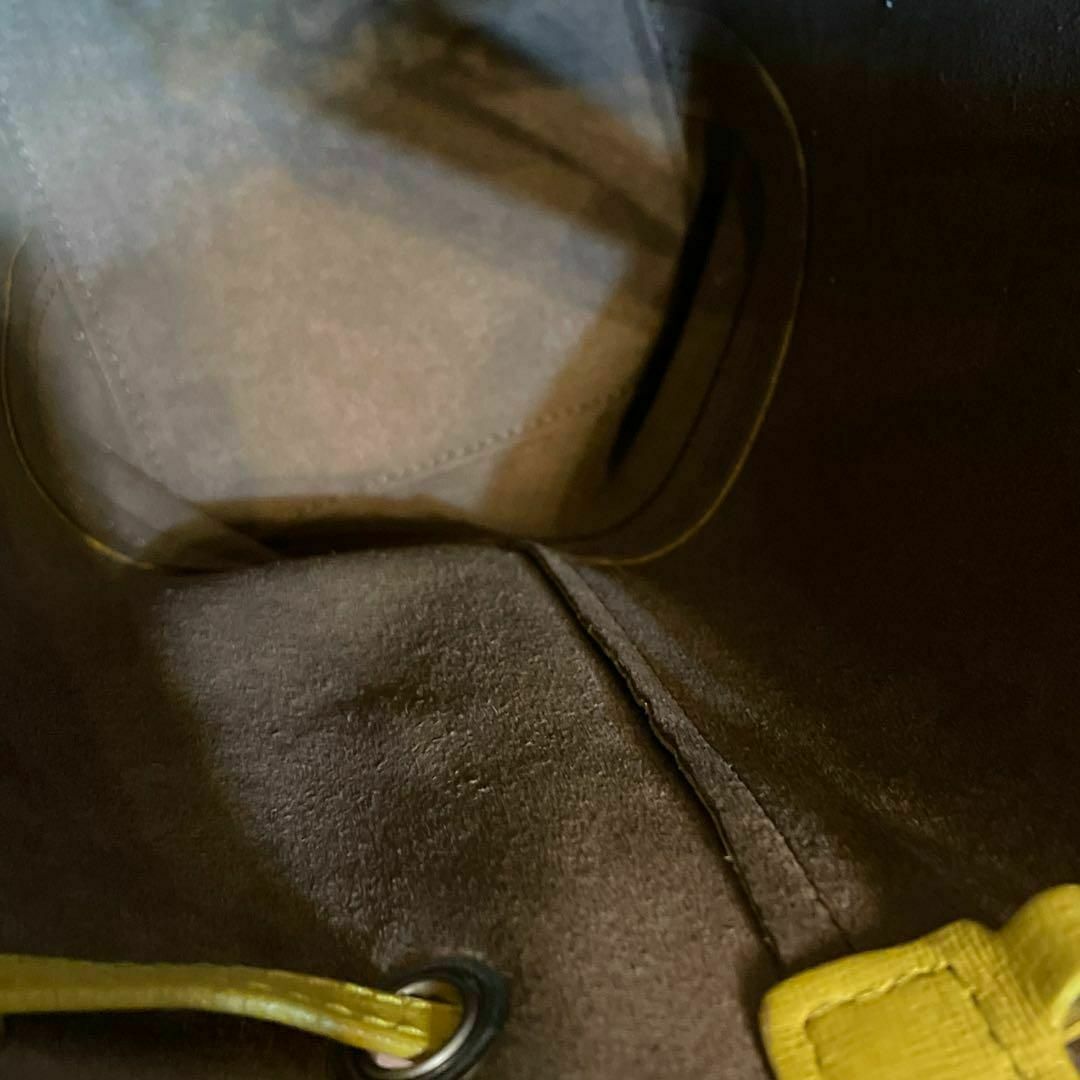 Furla(フルラ)のフルラ ステイシー　2way ショルダーバッグ 巾着　ポーチ付き イエロー レディースのバッグ(ショルダーバッグ)の商品写真