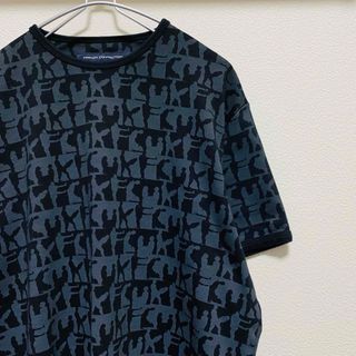 フレンチコネクション(FRENCH CONNECTION)の美品　フレンチコネクション　四十八手　エロ　リンガーTシャツ(Tシャツ/カットソー(半袖/袖なし))