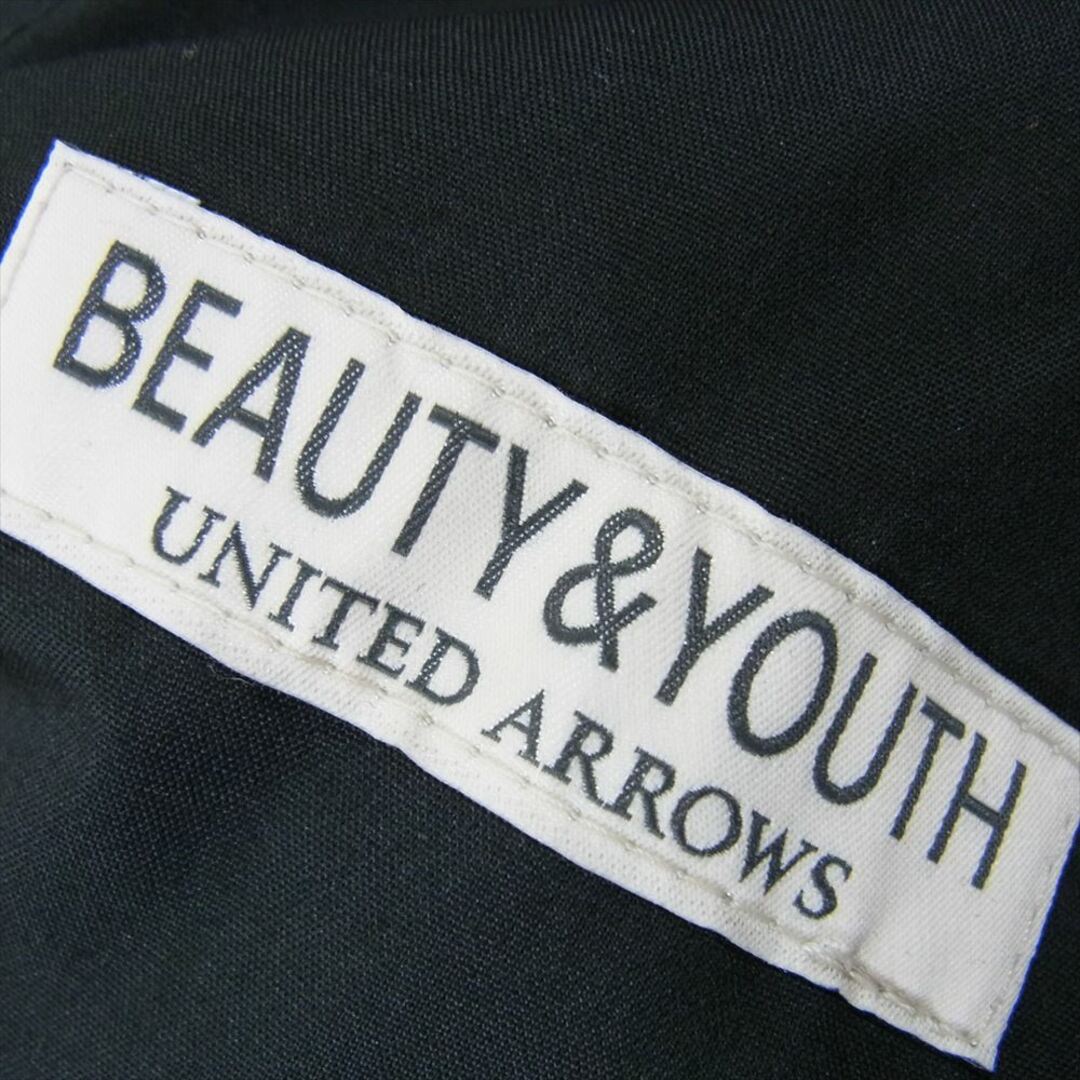 UNITED ARROWS(ユナイテッドアローズ)のUNITED ARROWS ユナイテッドアローズ 1214-199-8842 マイクロPCH チノ 1プリーツ テーパード パンツ ブラック系 XL【中古】 メンズのパンツ(その他)の商品写真