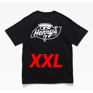 ディッキーズ(Dickies)のXXL Dickies Henry's PIZZA S/S Tシャツ 黒(Tシャツ/カットソー(半袖/袖なし))