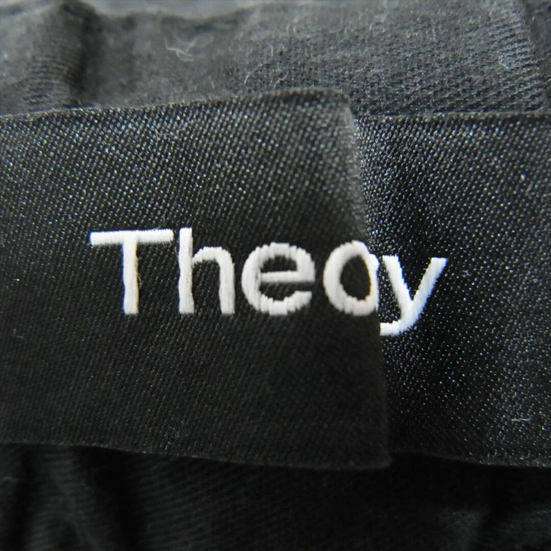 theory(セオリー)のtheory セオリー 02-7106008-047-904 シアサッカー イージー パンツ ブラック系 M【中古】 メンズのパンツ(その他)の商品写真