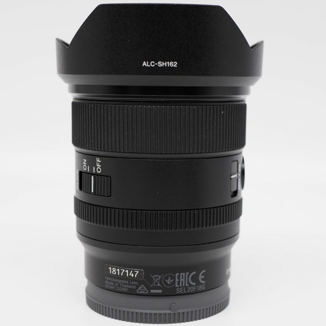 SONY(ソニー)の■ほぼ新品■ SONY FE 20mm F1.8 G SEL20F18G スマホ/家電/カメラのカメラ(レンズ(単焦点))の商品写真