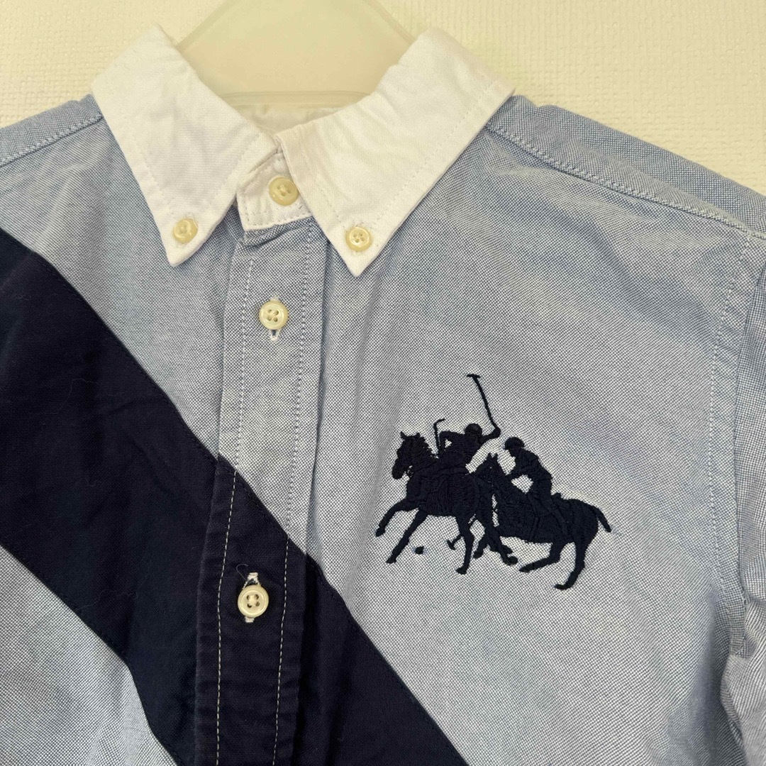 POLO RALPH LAUREN(ポロラルフローレン)のラルフローレン　長袖シャツ　７ キッズ/ベビー/マタニティのキッズ服男の子用(90cm~)(ブラウス)の商品写真