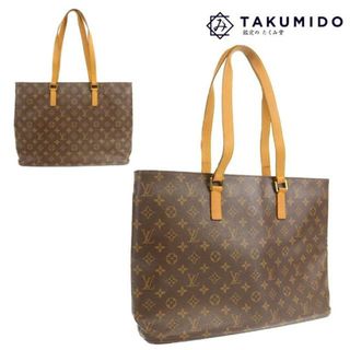 ルイヴィトン(LOUIS VUITTON)のルイヴィトン トートバッグ ルコ 中古 M51155 モノグラムライン ブラウン レザー LOUIS VUITTON 【中古】 | シンプル  ショルダー 肩掛け 手提げ バック ブランド 茶色 ビトン ABランク(トートバッグ)