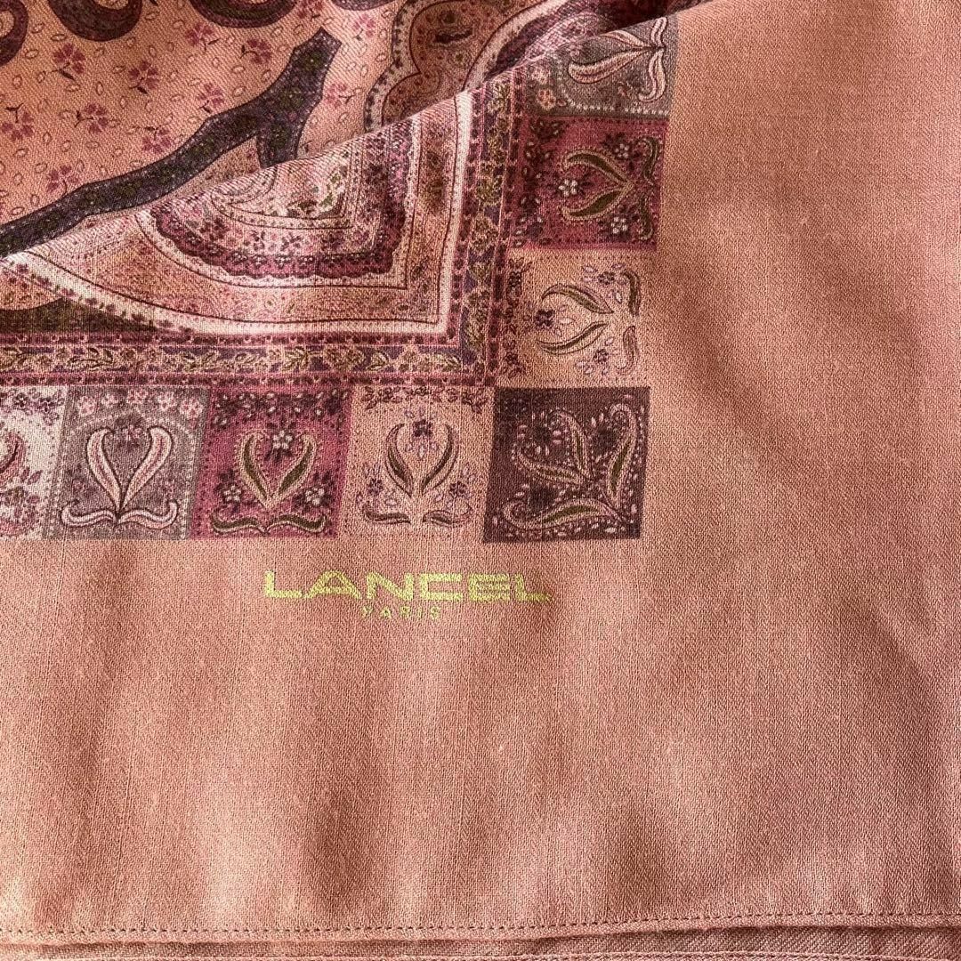 LANCEL(ランセル)のランセル 大判ストール ショール ペイズリー柄 レディースのファッション小物(ストール/パシュミナ)の商品写真