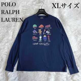 POLO RALPH LAUREN - 大きいサイズ ポロラルフローレン XLサイズ ベア プリント 長袖 カットソー 