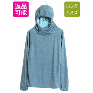 パタゴニア(patagonia)の21年製 パタゴニア サンシェード フード パーカー レディース L / Patagonia アウトドア アンダーシャツ プルオーバー インナー ストレッチ(パーカー)