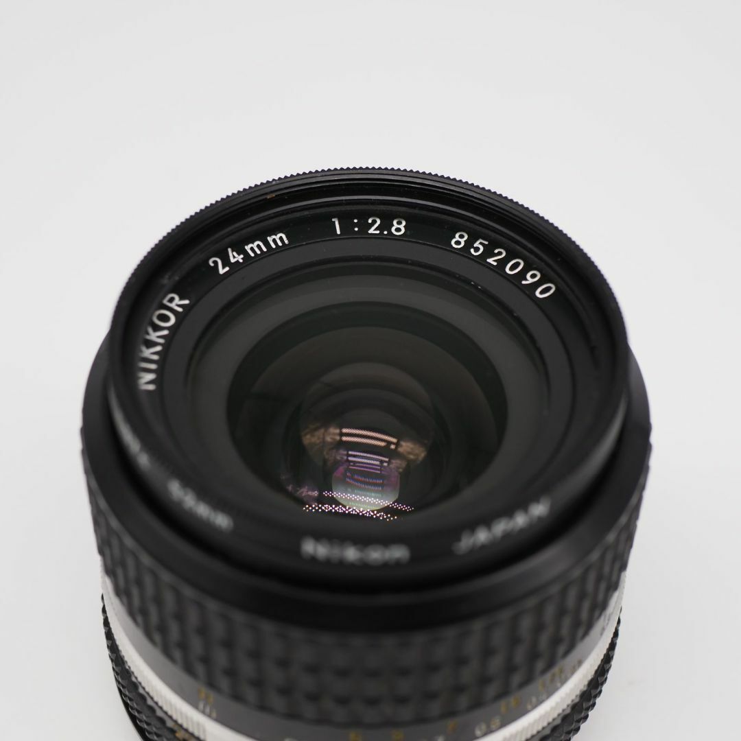 Nikon(ニコン)の■極上品■ Nikon MFレンズ Ai 24mm F2.8 スマホ/家電/カメラのカメラ(レンズ(単焦点))の商品写真