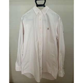 ポロラルフローレン(POLO RALPH LAUREN)のラルフローレン オックスフォード ボタンダウンシャツ ピンク シャツ　ストライプ(シャツ/ブラウス(長袖/七分))