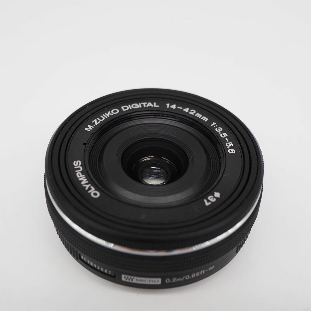 OLYMPUS(オリンパス)のM.ZUIKO DIGITAL ED 14-42mm F3.5-5.6 EZ スマホ/家電/カメラのカメラ(レンズ(ズーム))の商品写真