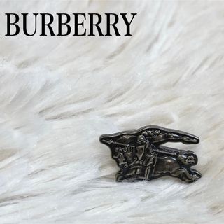 激レア 美品 BURBERRY ホース ピンズ ピンバッジ ブローチ アクセ