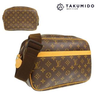 ルイヴィトン(LOUIS VUITTON)のルイヴィトン LOUIS VUITTON ショルダーバッグ リポーターPM M45254 中古 モノグラム ブラウン レザー LOUIS VUITTON 【中古】 | 斜め掛け 肩掛け バック ユニセックス ファッション 革 ビトン LV 茶 ブランド ランクA(ショルダーバッグ)