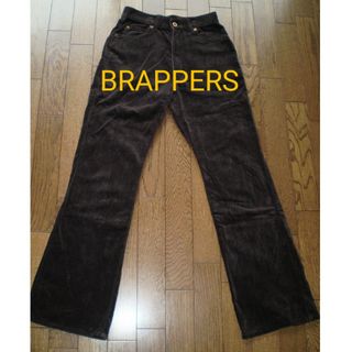 ブラッパーズ(BRAPPERS)の【BRAPPERS】ブラッパーズ　美品　スエード　こげ茶　29Ｍ(カジュアルパンツ)