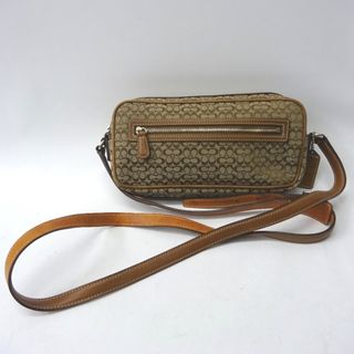 コーチ(COACH)のコーチ ショルダーバッグ ミニシグネチャー 6341 ベージュ/ブラウン Ft603911 中古(ショルダーバッグ)