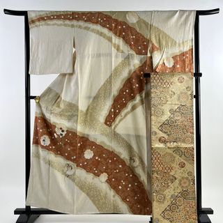 訪問着 身丈160cm 裄丈64.5cm 正絹 美品 秀品 【中古】(着物)