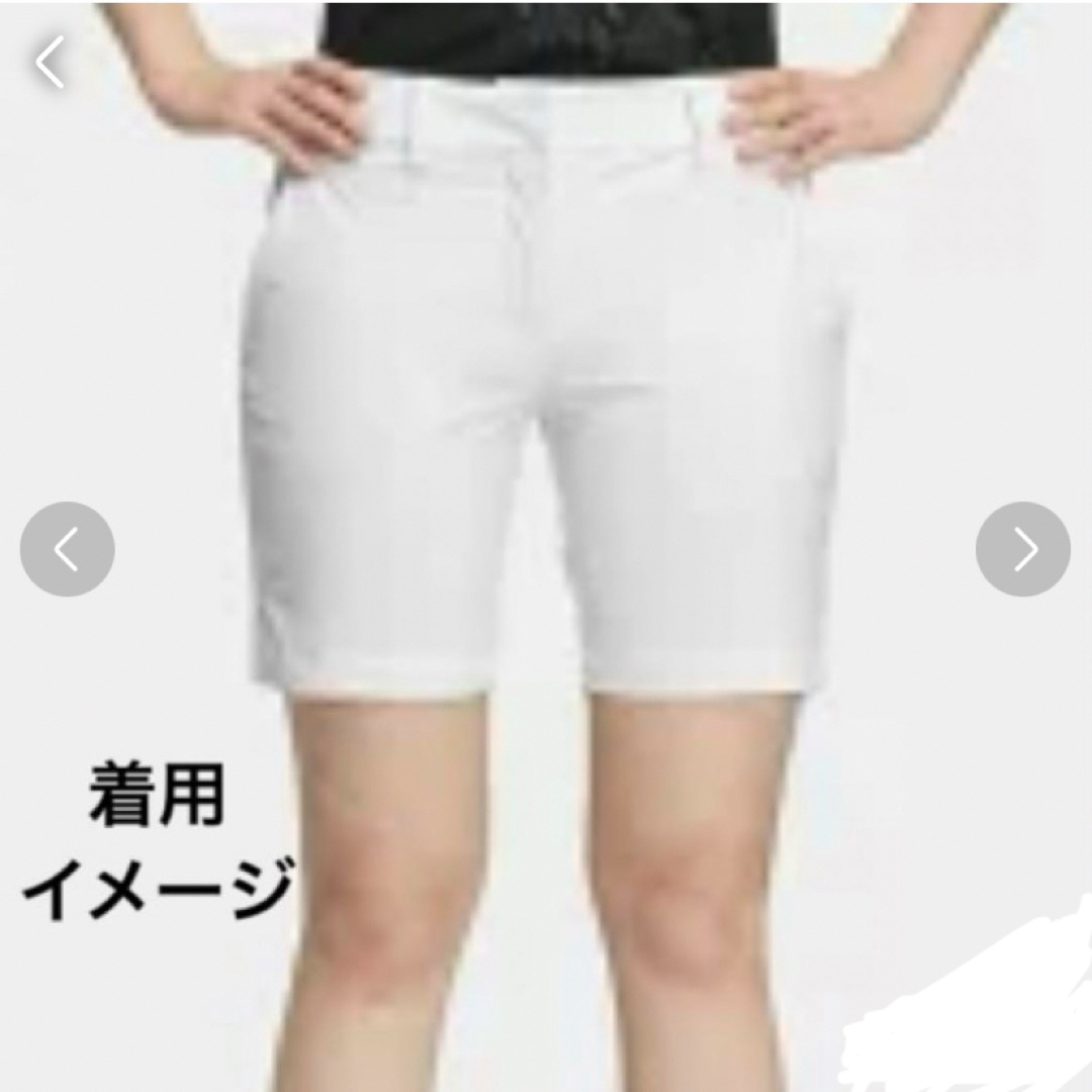 Kappa(カッパ)のkappa カッパ  レディースゴルフウェア パンツ ショートパンツ 白 新品 スポーツ/アウトドアのゴルフ(ウエア)の商品写真