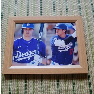 ドジャース　大谷翔平さん　オリジナルフィルム２枚セット　フレーム付(写真額縁)