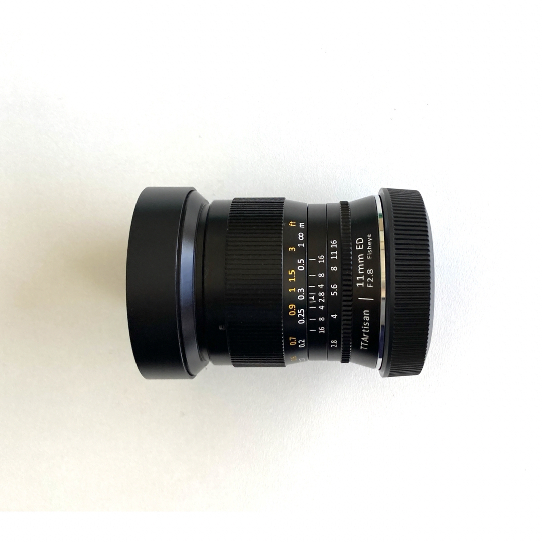 TTArtisan 11mmF2.8 Fisheye Canon RFマウント スマホ/家電/カメラのカメラ(レンズ(単焦点))の商品写真