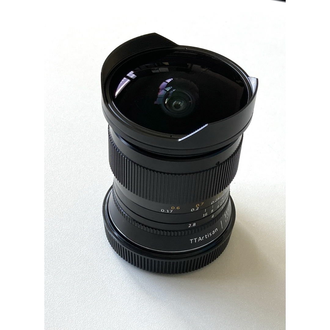 TTArtisan 11mmF2.8 Fisheye Canon RFマウント スマホ/家電/カメラのカメラ(レンズ(単焦点))の商品写真