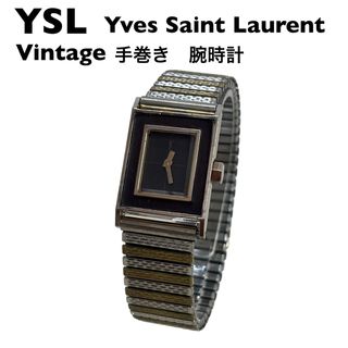 イヴサンローラン(Yves Saint Laurent)の【希少】YSL イヴ•サンローラン  手巻き　レディース　腕時計(腕時計)