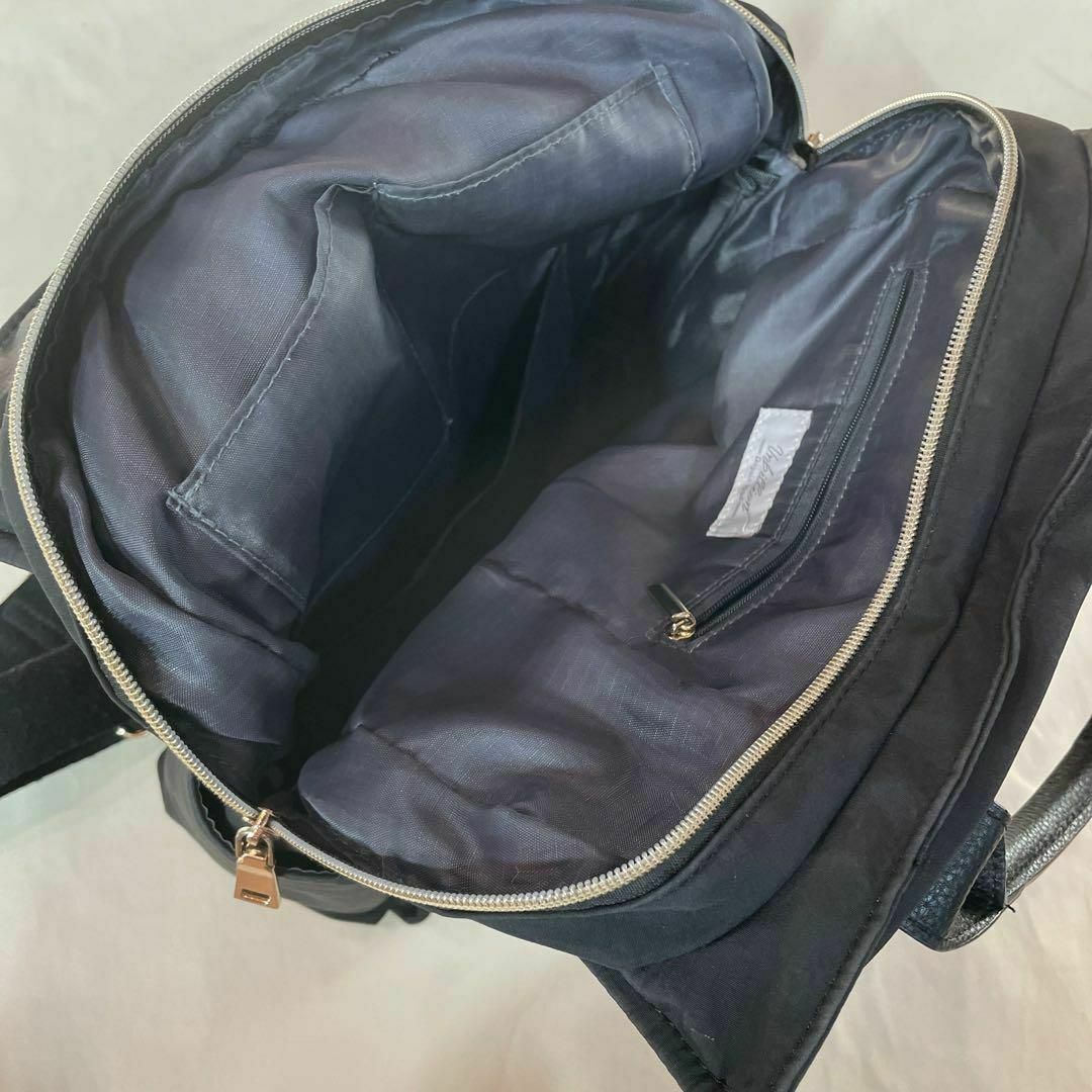 UN BILLION(アンビリオン)のアンビリオン　Unbillion リュック　ハンドバッグ　2way 黒 レディースのバッグ(リュック/バックパック)の商品写真
