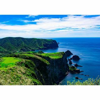 M36 摩天崖/西ノ島/国賀海岸/島根/日本の風景/アートパネル(絵画/タペストリー)