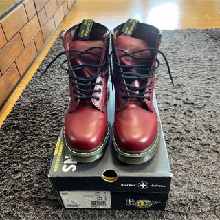 ドクターマーチン(Dr.Martens)の値下げしました！Dr.Martens 8ホール　CherryRed  26cm(ブーツ)