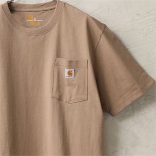 カーハート(carhartt)のCarhartt カーハート ワンポイントロゴ ポケ付き半袖Tシャツ(Tシャツ/カットソー(半袖/袖なし))