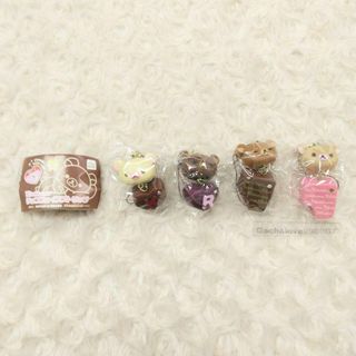 【訳あり】リラックマ チョコフェイスストラップ【4種】 ガチャ(キャラクターグッズ)