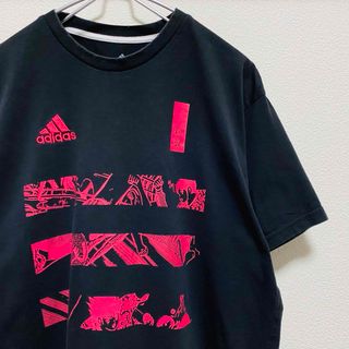 アディダス(adidas)の一点物　アディダス　CAPTSUBA キャプテン翼　半袖Tシャツ(Tシャツ/カットソー(半袖/袖なし))