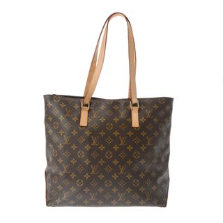 ルイヴィトン(LOUIS VUITTON)のルイヴィトン モノグラム カバメゾ トートバッグ ブラウン(トートバッグ)