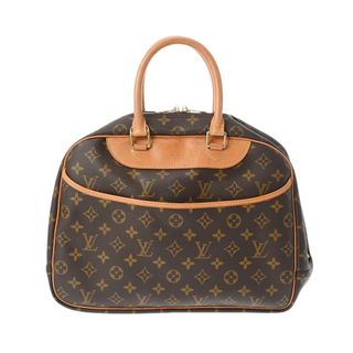 ルイヴィトン(LOUIS VUITTON)のルイヴィトン モノグラム ドーヴィル ハンドバッグ ブラウン(ハンドバッグ)