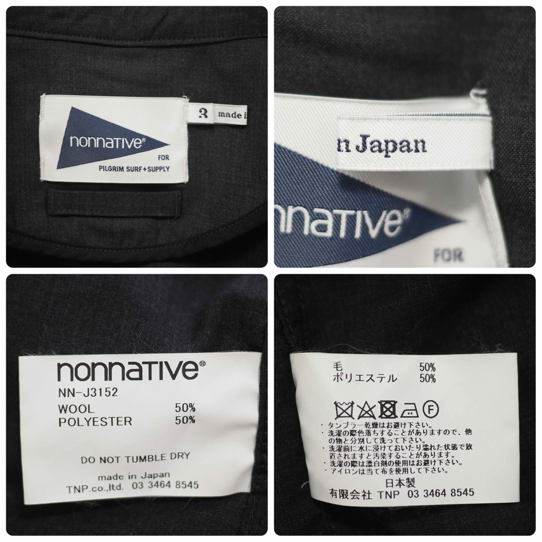 nonnative(ノンネイティブ)のnonnative×Pilgrim 17SS Trooper 2B JKT-3 メンズのジャケット/アウター(テーラードジャケット)の商品写真