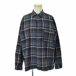 シスレー(Sisley)の【SISLEY】90s イタリア製 ウールブレンド チェック長袖シャツ(シャツ)