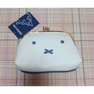 miffy - 【新品未使用】 miffy ミッフィー がま口 自立する マルチポーチ