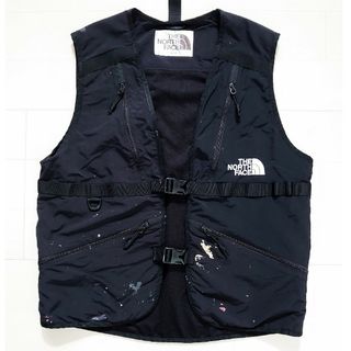 ザノースフェイス(THE NORTH FACE)のザノースフェイス★ペンキ加工 ベスト 激シブ 1点物 ヴィンテージ(ベスト)